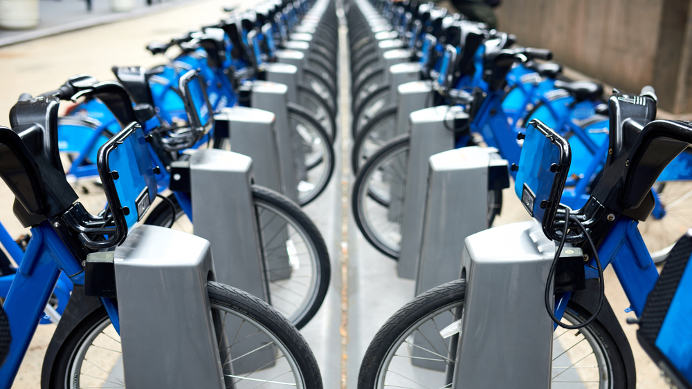 wirelessly cinnected city bikes