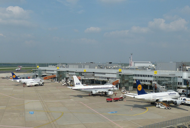 Dusseldorf Airport in Germany